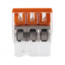 2273-203 Экcпресс-клемма, 3-проводная до 2,5 мм², (5 шт/уп)  WAGO