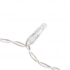 Гирлянда светодиодная Занавес 2х0,8м 160 LED ТЕПЛЫЙ БЕЛЫЙ прозрачный ПВХ IP65 постоянное свечение 230В нужен блок 303-500-1 NEON-NIGHT