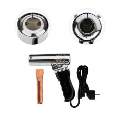 Паяльник-пистолет высокомощный, керам. тэн, 500Вт, 230В, с карболитовой ручкой, коробка REXANT