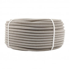 Труба гофрированная из ПВХ, с зондом, Ø16мм (бухта 100 м/уп) REXANT