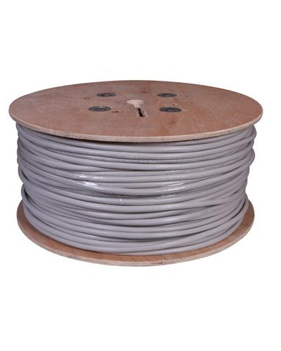 Кабель витая пара U/UTP, CAT 5, PVC, 25PR, 24AWG, INDOOR, SOLID, серый, 305м, REXANT