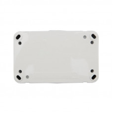 Блок горизонтальный 2 розетки Mini OG IP54 с/з, о/у, белый KRANZ