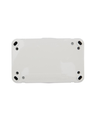 Блок горизонтальный 2 розетки Mini OG IP54 с/з, о/у, белый KRANZ