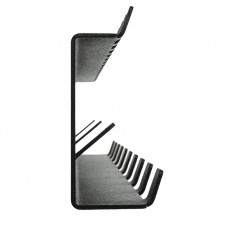 Держатель-органайзер торцевых головок, настенный, черный REXANT