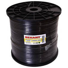 Кабель ККСВ-П+2х0,5 мм, 305 м, черный, REXANT