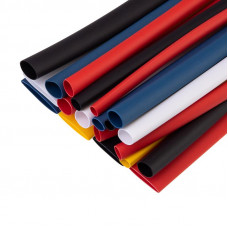 Набор термоусаживаемых трубок ТУТ нг №2 AUTO PLUS 2:1, упаковка 20 шт. по 10 см REXANT