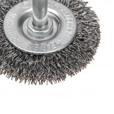 Щетка дисковая для дрели, витая стальная проволока, 50мм KRANZ