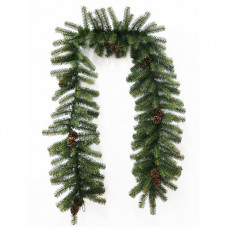 Гирлянда еловая с шишками 2,7м, диаметр 36см, ПВХ NEON-NIGHT