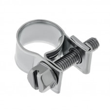 Хомут стяжной mini 10-12-0,5мм, нержавеющая сталь W2 (20 шт/уп) REXANT