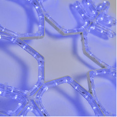 Фигура Снежинка LED Светодиодная, без контр. размер 55x55см, СИНЯЯ NEON-NIGHT