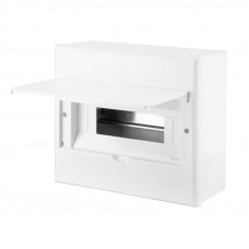 Бокс пластиковый ЩРН-П-12 IP41 белый (белая дверца) KRANZ