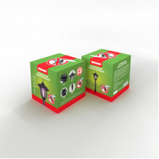 Антимоскитный инсектицидный садовый светильник R 20м, на солнечной батарее, пластик REXANT