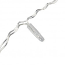 Гирлянда светодиодная Занавес 2х1,5м 300 LED ЖЕЛТЫЙ прозрачный ПВХ IP65 постоянное свечение 230В блок в комплекте NEON-NIGHT