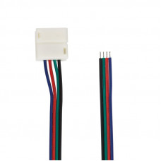 Коннектор питания для RGB светодиодных лент (IP65) шириной 10мм LAMPER