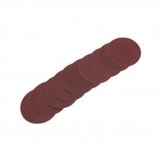 Диск абразивный на ворсовой основе, на липучке, без отверстий, P220, 125мм, 10 шт. KRANZ