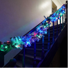 Гирлянда Твинкл-Лайт 20 м, прозрачный ПВХ, 160 LED, цвет мультиколор