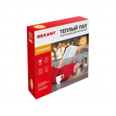 Теплый пол Standard RND-60-900 900Вт, 60м, 5,6-7,5м² двухжильный REXANT