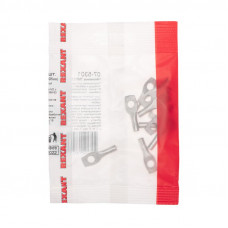 Наконечник медный луженый ТМЛ 2,5–5–2,6 (2,5мм² - Ø5мм) ГОСТ 7386-80 (в упак. 10 шт.) REXANT