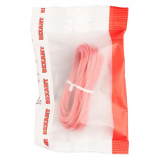 Провод автомобильный ПГВА/ПВАМ 1х0,75мм, красный, мини-бухта 5м REXANT