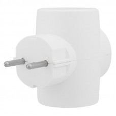 Тройник электрический 6А б/з белый 220 В REXANT