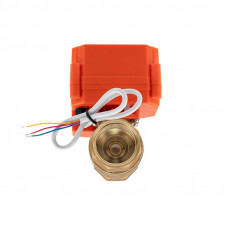 Кран шаровый с электроприводом 1 дюйм Nautilus КЭ-25 REXANT