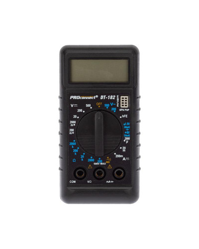 Портативный мультиметр М-182 (DT-182) PROconnect