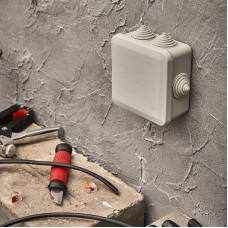 Коробка распаячная ОУ 100x100x50 мм, IP55 REXANT