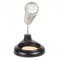 Подставка под паяльник, ниша круглая, губка, чугун REXANT