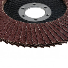 Круг лепестковый торцевой P100, 125х22,2мм KRANZ