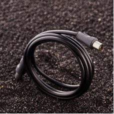 Шнур ТВ гнездо - ТВ штекер, 1,5м, черный REXANT