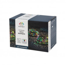 Гирлянда роса Фейерверк с трансформатором 20 м, 1000 LED, цвет свечения мультиколор