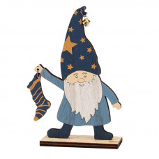 Деревянная фигурка Гном с носком 15х4х17 см NEON-NIGHT