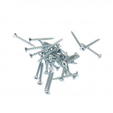 Саморез оконный острый 4,1х35мм, белый цинк, короб (500 шт/уп) KRANZ