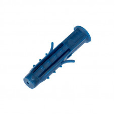 Дюбель распорный 6х30мм, синий, полипропилен, пакет (50 шт/уп) KRANZ