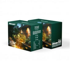 Светильник грунтовый Лейка, 3000К, встроенный аккумулятор, солнечная панель, коллекция Стамбул REXANT