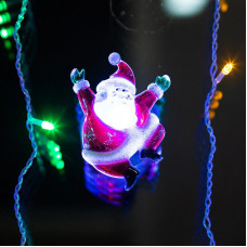 Санта Клаус RGB на присоске