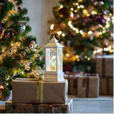 Декоративный светильник Дельфины с конфетти, USB NEON-NIGHT