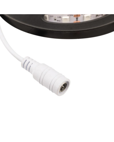 Лента светодиодная 12В, SMD5050, 14,4Вт/м, 60 LED/м, желтый, 10мм, 5м, IP65 LAMPER