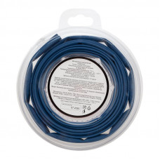 Трубка термоусаживаемая ТУТ нг 6,0/3,0мм, синяя, ролик 2,44м REXANT