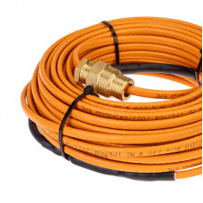 Кабель греющий саморегулирующийся пищевой 10HTM2-CT, готовый комплект в трубу, 25м/250Вт REXANT