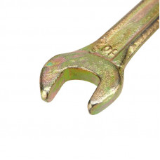 Ключ рожковый 10х11мм, желтый цинк REXANT