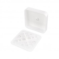 Коробка распаячная ОУ для кабель-канала, 80х80х23мм, белая, IP40 REXANT