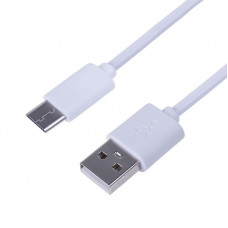 Кабель USB-A 2.0 – Type-C 3.1, 0,5А, 1м, ПВХ, белый REXANT