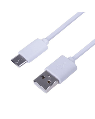 Кабель USB-A 2.0 – Type-C 3.1, 0,5А, 1м, ПВХ, белый REXANT