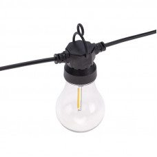 Гирлянда садовая Канэри, 20м, 3000К, встроенный аккумулятор, солнечная панель, коллекция Лондон REXANT