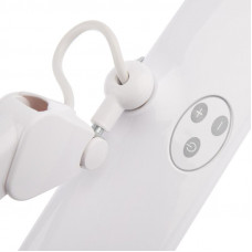 Лампа настольная бестеневая, струбцина, ECO light, 84 SMD LED, сенсорный диммер, белая REXANT