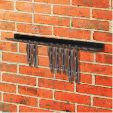 Держатель-органайзер для пневмоинструмента и зажимных клещей, настенный, черный REXANT