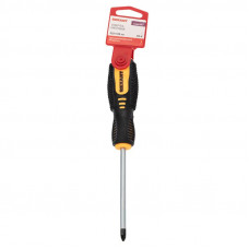 Отвертка крестовая PZ2х100мм, двухкомпонентная рукоятка REXANT