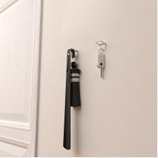 Держатель для обувных ложек и зонтов настенный, белый REXANT