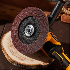 Круг лепестковый торцевой, P60, 180х22,2мм KRANZ